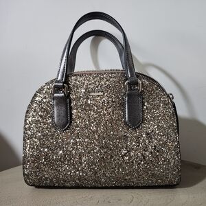 Kate Spade Gold Glitter Tote
